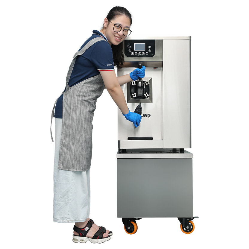 commercial floor model soft serve ice cream machine China Manufacturer