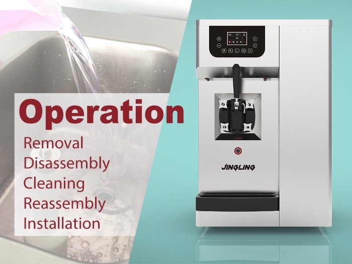SC91 Soft Serve Machine Cleaning: Step-by-Step Post-Use Sanitation Guide for Countertop Units