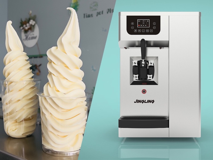 SC91 Soft Serve Machine: Gravity 3 & Hardness 11 Settings for 16oz/18oz Continuous Output